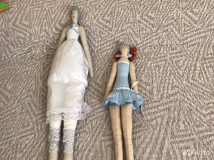 Куклы винтажные, ручная работа