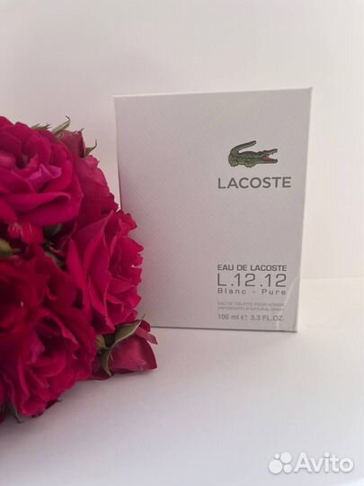 Парфюм Lacoste L.12.12 blanc – pure 100ml (Euro)