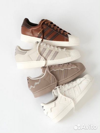 Кроссовки Adidas Superstar белые