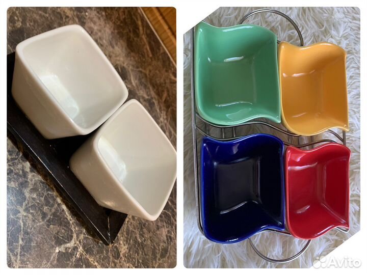 Чайные сервизы, горшочки