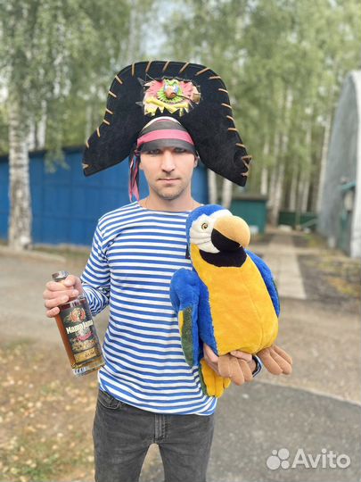 Пиратская шляпа и тельняшка. Костюм пирата