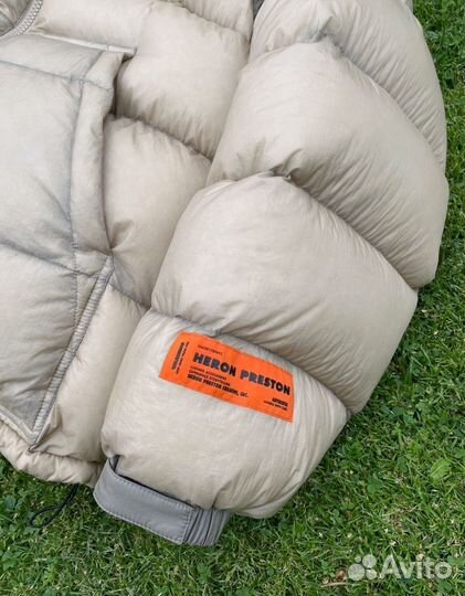 Heron preston пуховик