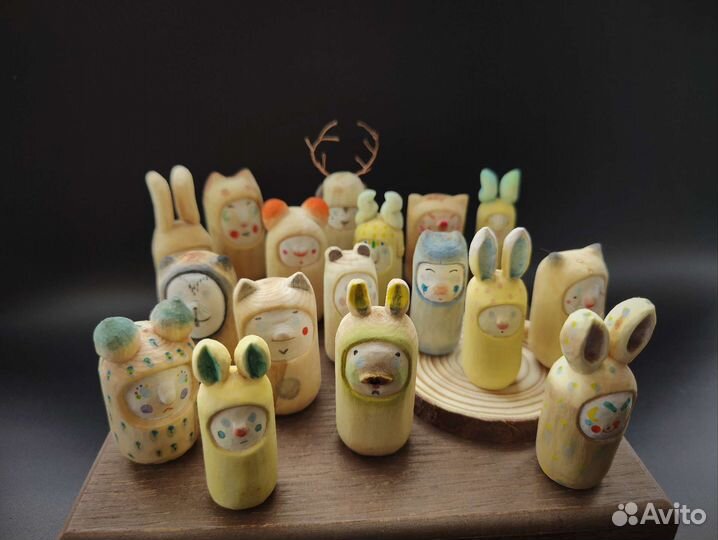 Деревянные игрушки ручной работы