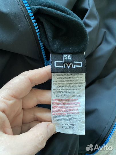 Куртка муж Итал.CMP(Campagnolo),р.54двустороннняя