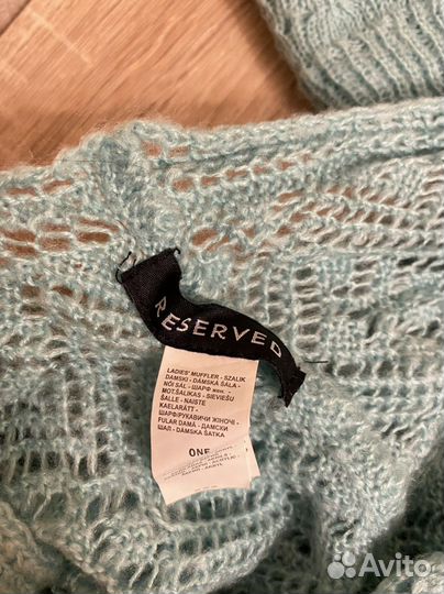 Комплект шапка/беретка и шарф reserved