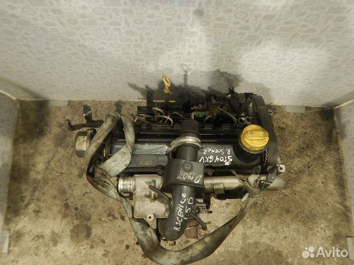Двигатель Renault Scenic 2 1.5 K9K 722
