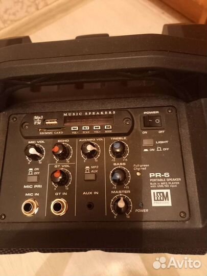 Портативная Bluetooth колонка Leem PR-6