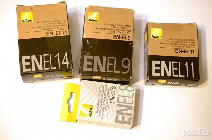 Аккумуляторы для фотокамер