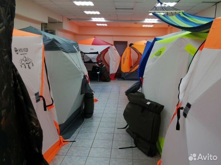 Палатка куб 1,8*1,8*1,9 3слойная