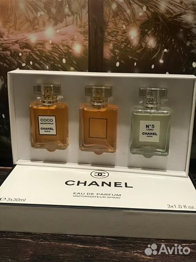 Подарочный набор Chanel 3 в 1