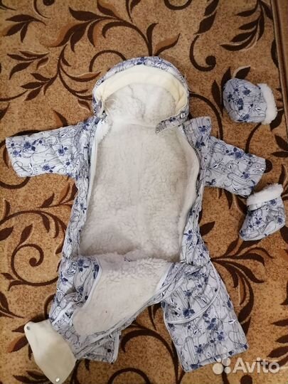 Куртка зимняя и комбинезон трансформер