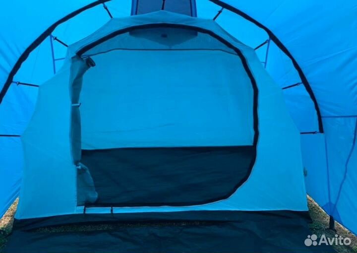 Палатка 4-х местная с тамбуром + 2 комнаты