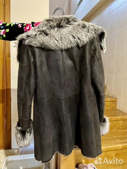 Дублёнка натуральная 44 оазмер
