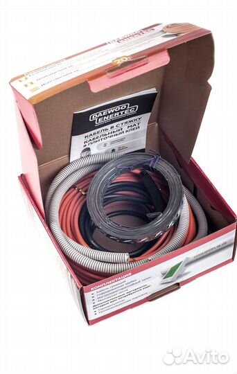 Двухжильный кабельный тёплый пол daewoo enertec