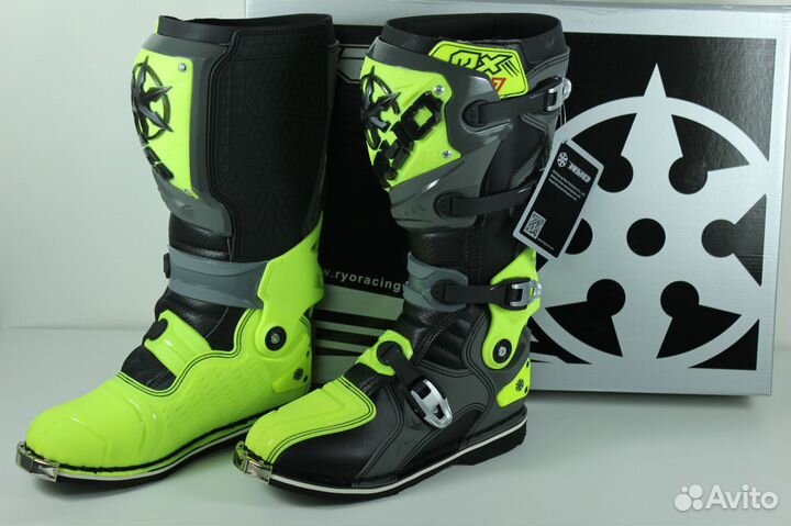 Мотоботы шарнирные RYO Racing MX7 41