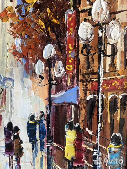 Картина маслом на холсте