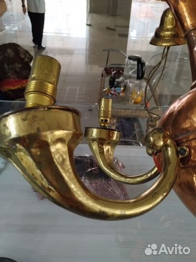 Люстра. антиквариат. Франция. Медь