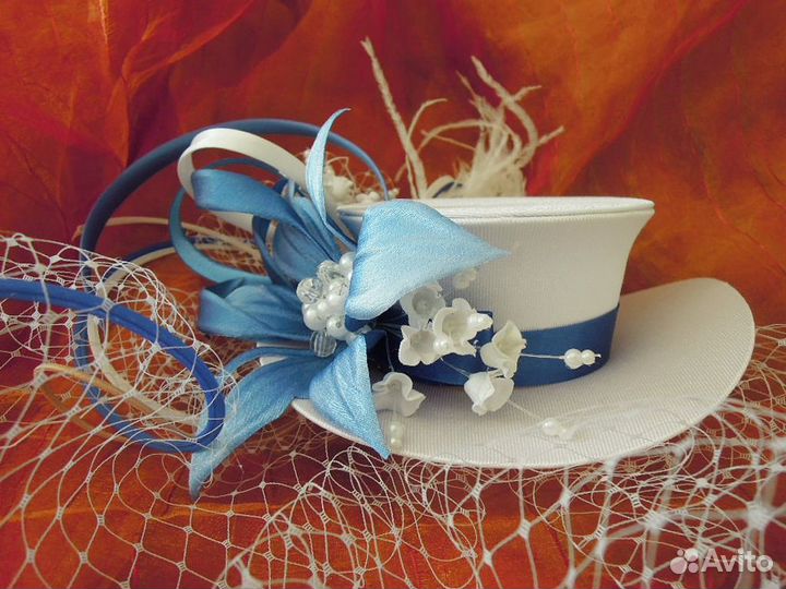 Свадебная шляпка