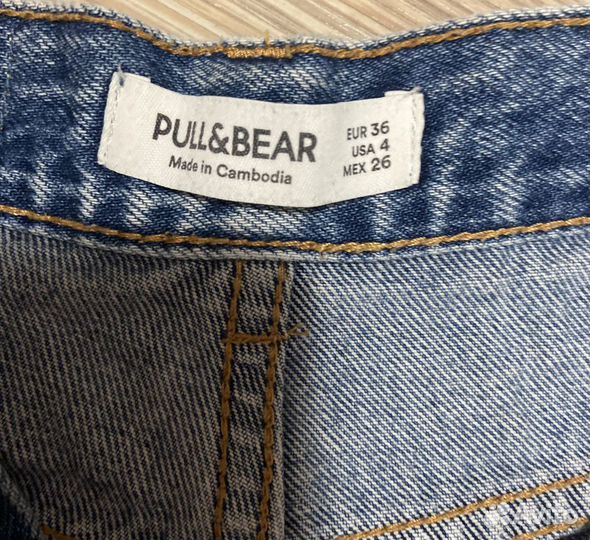 Женские джинсовые шорты Zara, pull&bear