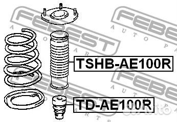 Пыльник задней стойки