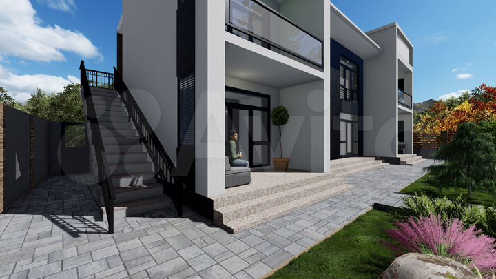 Дом 260 м² на участке 6 сот.