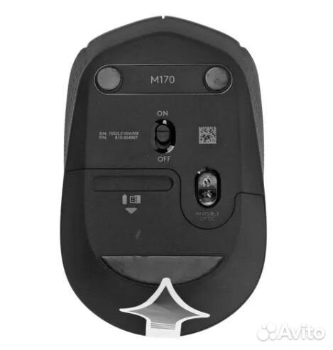 Мышь беспроводная Logitech M170 Wireless #170725