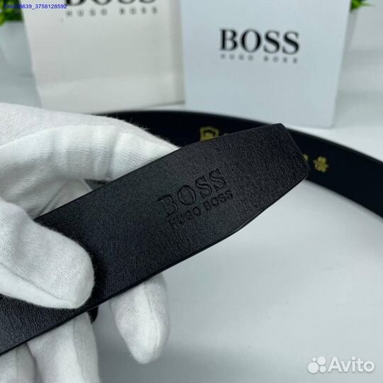 Кожаный ремень Hugo Boss: стиль и качество (Арт.50