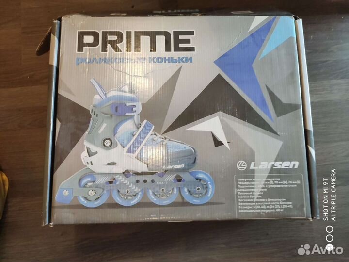 Коньки роликовые размер 34-37