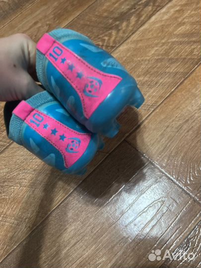 Адидас модель месси без шнурков бу 36 размер