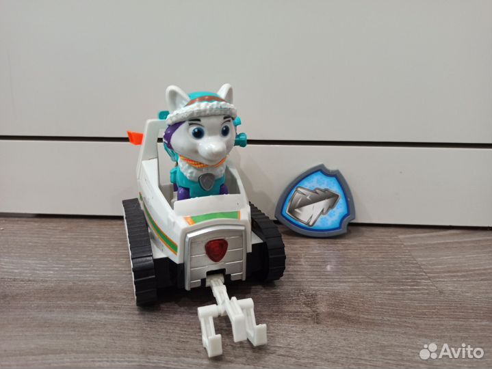 Щенячий патруль Эверест на машинке