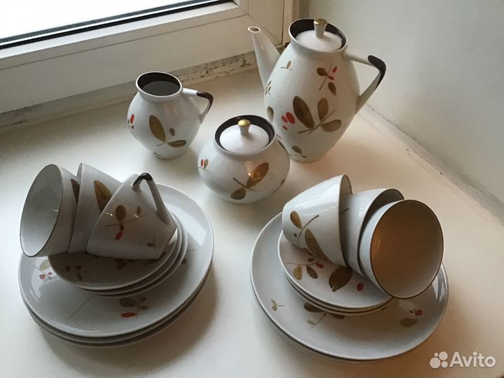 Винтажные сервизы и пары: кофе,чай. лфз
