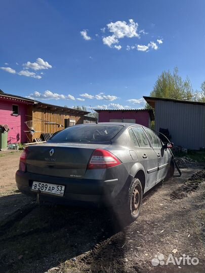 Запчасти на renault megane 2