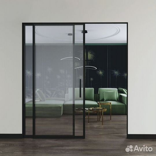 Межкомнатные перегородки из стекла