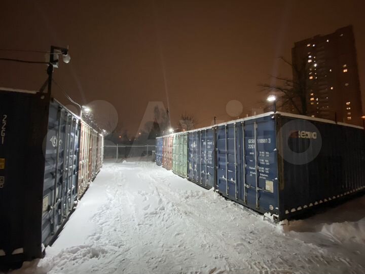 Аренда контейнера 40 футов Склад 30 м2