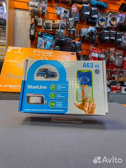 Сигнализация StarLine A63 v2 ECO