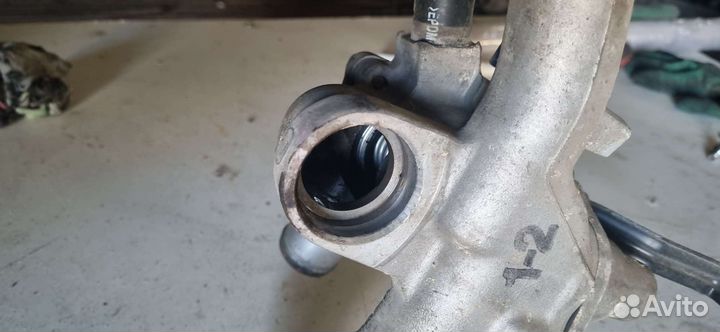 Корпус термостата на hyundai sonata 4 2.7