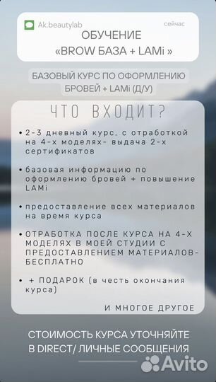 Обучение мастер бровист