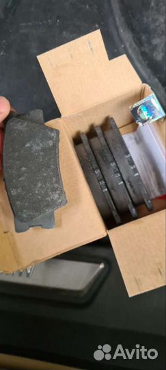 Задние тормозные колодки на Toyota