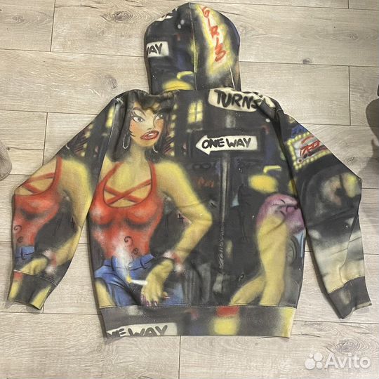 Supreme худи США «Pink Lady» 2021