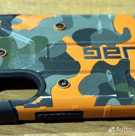 Чехол UAG Pathfinder для iPhone X, цвет: оранжевый