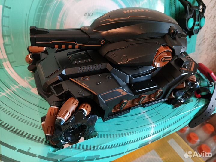 Радиоуправляемый танк стреляющий орбизами