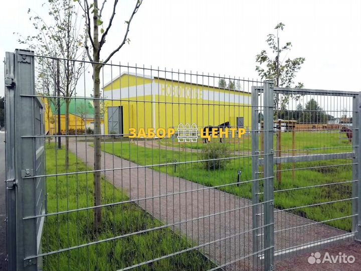 3D cетка Гиттер сварная для забора, Медведовская