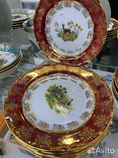 Набор тарелок фарфор Чехия
