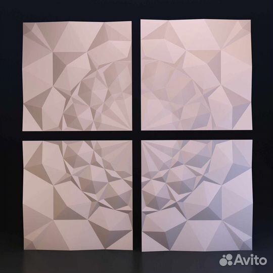 Гипсовая 3D панель 