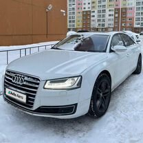 Audi A8 3.0 AT, 2016, битый, 262 964 км, с пробегом, цена 2 500 000 руб.