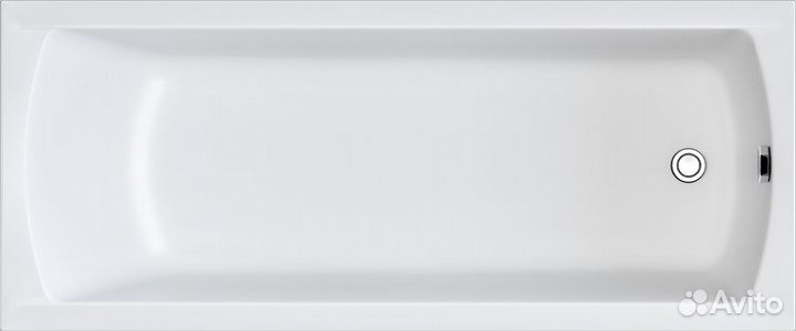 Акриловая ванна Marka One Modern 180x70 см, с ножками