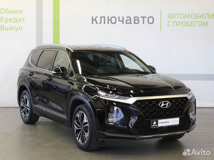 Hyundai Santa Fe 2.0 AT, 2018, 76 210 км