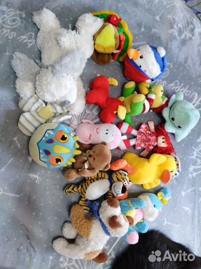 Мягкие игрушки пакетом