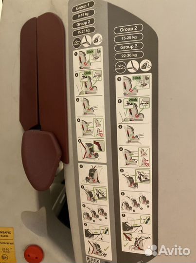 Автокресло britax romer isofix