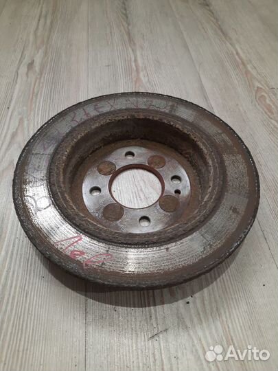 Тормозной диск задний Hyundai solaris